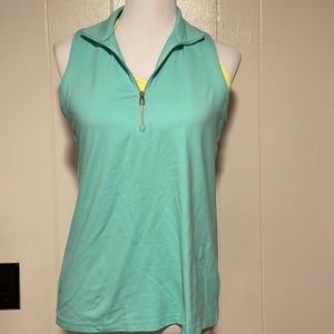 2 Ralph Lauren RLX large golf shirts with attached sports bra